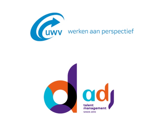 UWV via ADJ logo